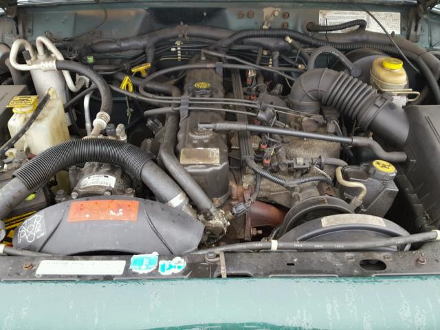 1J4FF48S41L530794 - 2001 JEEP CHEROKEE S GREEN photo 7