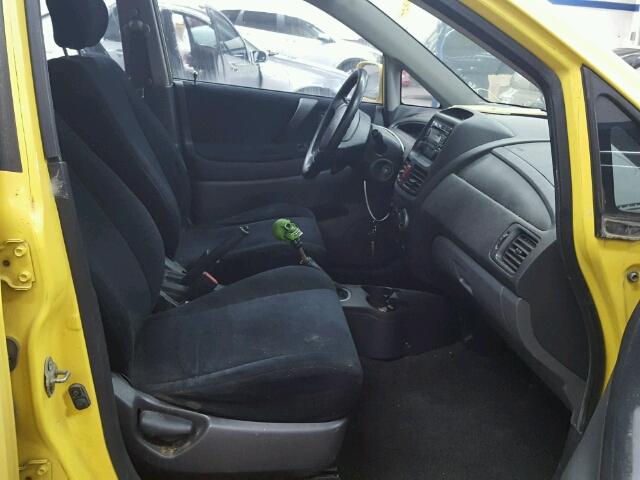 JS2RA41S735151975 - 2003 SUZUKI AERIO S YELLOW photo 5