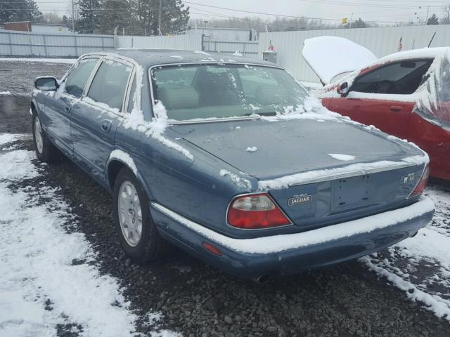 SAJHX1049XC863333 - 1999 JAGUAR XJ8 BLUE photo 3