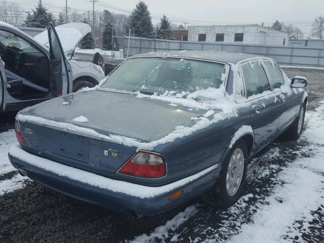 SAJHX1049XC863333 - 1999 JAGUAR XJ8 BLUE photo 4