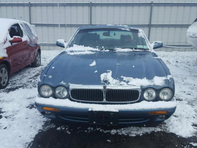 SAJHX1049XC863333 - 1999 JAGUAR XJ8 BLUE photo 9