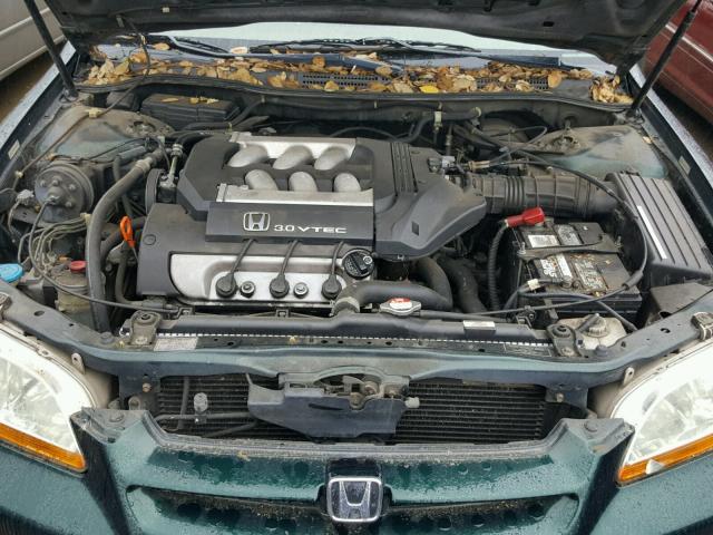 1HGCG1654XA027631 - 1999 HONDA ACCORD EX GREEN photo 7