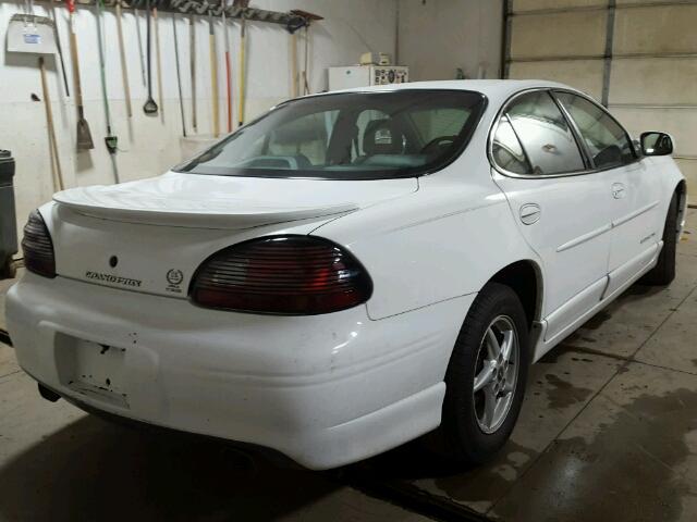 1G2WP52K11F163650 - 2001 PONTIAC GRAND PRIX WHITE photo 4