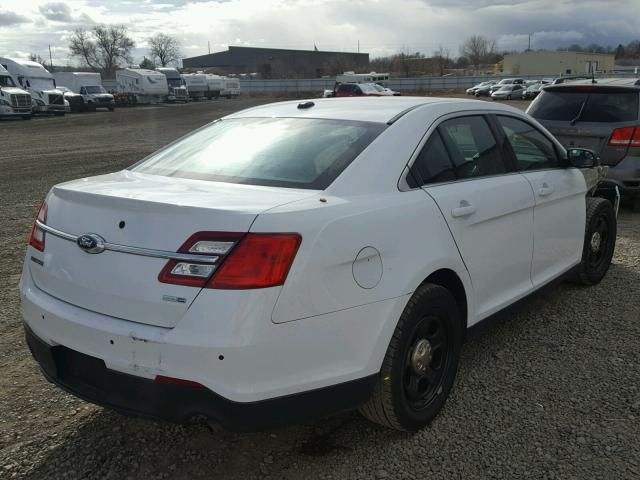 1FAHP2MK7GG120360 - 2016 FORD TAURUS POL WHITE photo 4