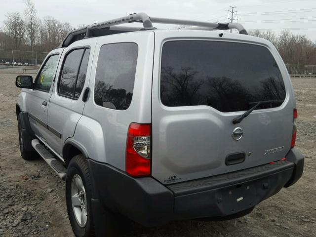 5N1ED28Y94C653278 - 2004 NISSAN XTERRA XE SILVER photo 3