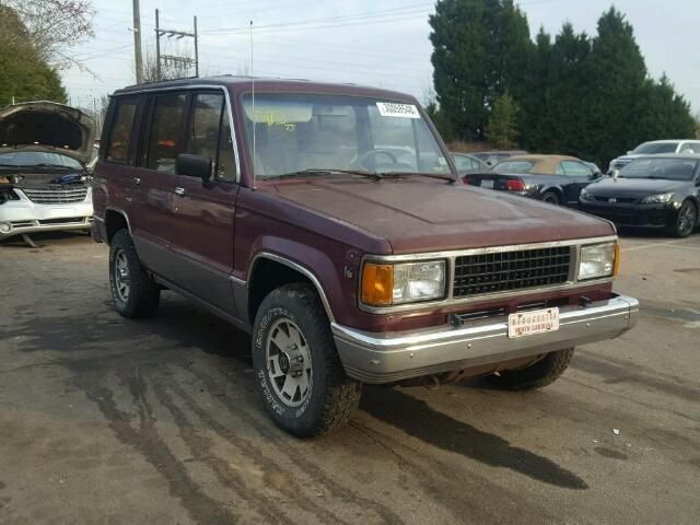 JACCH58R5K8924734 - 1989 ISUZU TROOPER II BURGUNDY photo 1