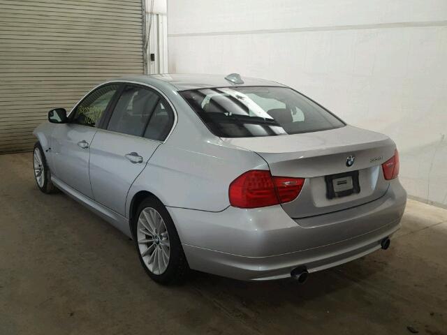 WBAPL3C51AA408708 - 2010 BMW 335 XI SILVER photo 3