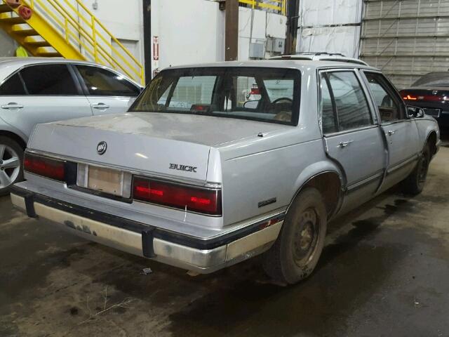 1G4HR54C2KH524650 - 1989 BUICK LESABRE LI GRAY photo 4