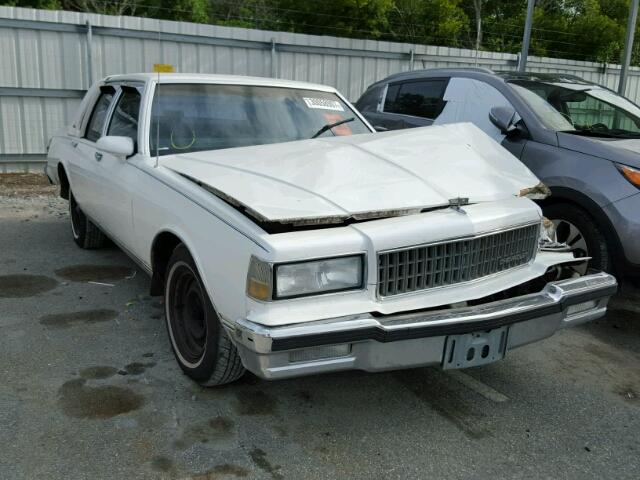 1G1BU54E0LA118086 - 1990 CHEVROLET CAPRICE WHITE photo 1