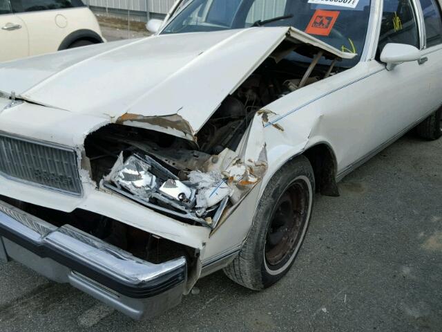 1G1BU54E0LA118086 - 1990 CHEVROLET CAPRICE WHITE photo 9