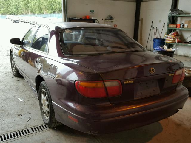 JM1TA2217S1132150 - 1995 MAZDA MILLENIA MAROON photo 3