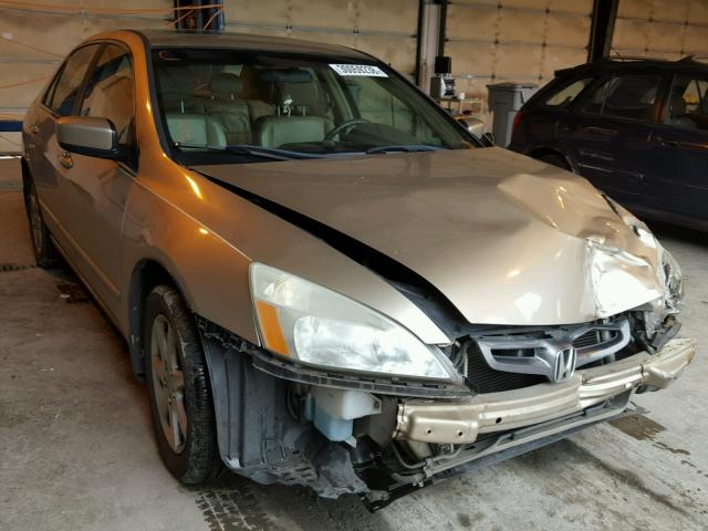 1HGCM66863A040472 - 2003 HONDA ACCORD EX GOLD photo 1