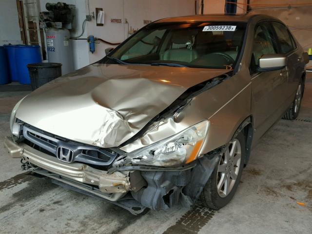 1HGCM66863A040472 - 2003 HONDA ACCORD EX GOLD photo 2