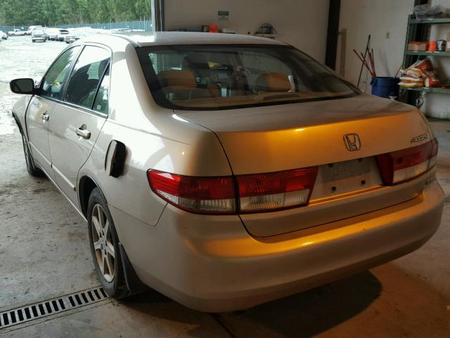 1HGCM66863A040472 - 2003 HONDA ACCORD EX GOLD photo 3