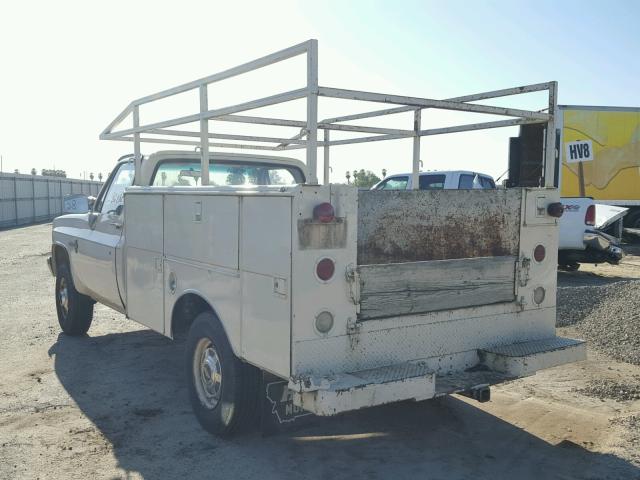 1GBGK24M2BZ135727 - 1981 CHEVROLET K20 BEIGE photo 3