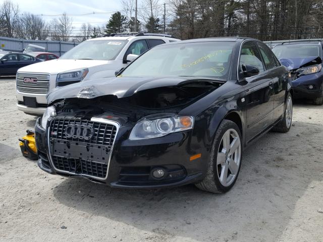 WAUDH78E58A143371 - 2008 AUDI A4 3.2 QUA BLACK photo 2