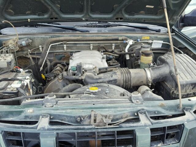 4S2DM58Y844306332 - 2004 ISUZU RODEO S GREEN photo 7