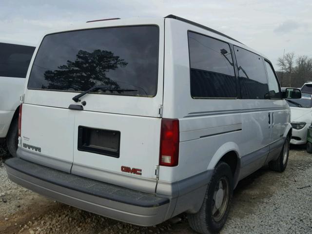 1GKDM19W4YB506843 - 2000 GMC SAFARI XT WHITE photo 4