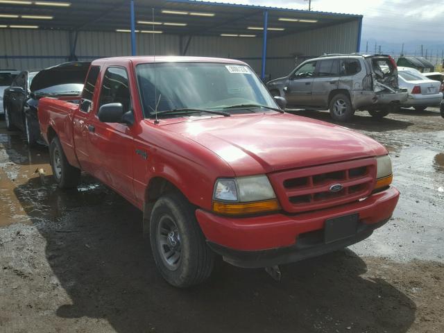 1FTYR14V0XPB80764 - 1999 FORD RANGER SUP RED photo 1