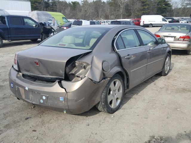 1G8ZS57N27F192054 - 2007 SATURN AURA XE TAN photo 4