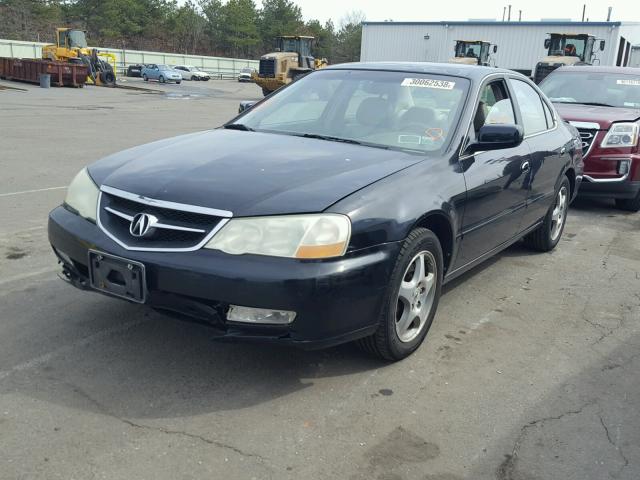 19UUA56663A036833 - 2003 ACURA 3.2TL BLACK photo 2