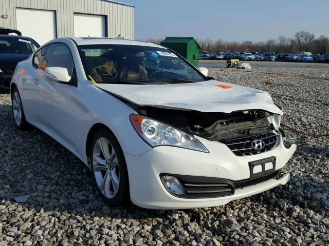 KMHHU6KH2CU071349 - 2012 HYUNDAI GENESIS CO WHITE photo 1