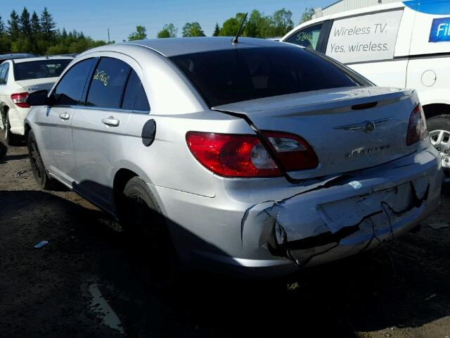 1C3LC56RX7N521025 - 2007 CHRYSLER SEBRING TO SILVER photo 3