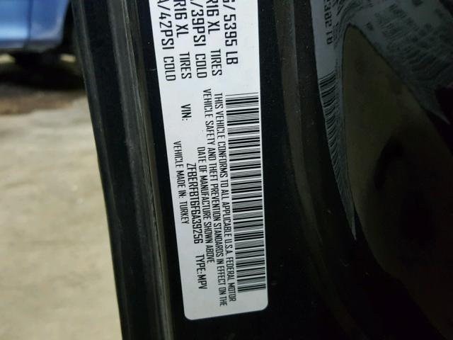 ZFBERFBT6F6A39256 - 2015 RAM PROMASTER 黑色 照片 10