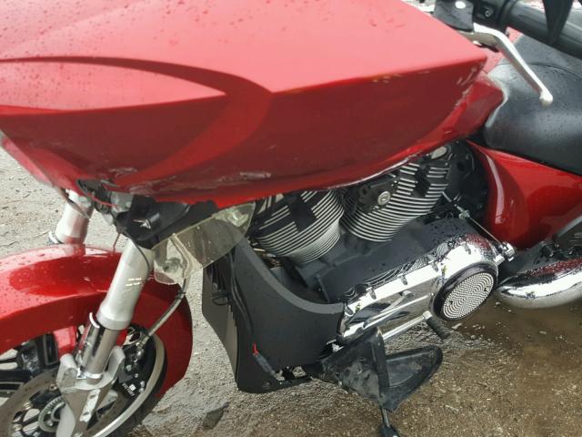 5VPTW36N6D3025586 - 2013 VICTORY MOTORCYCLES CROSS COUN Rojo foto 9