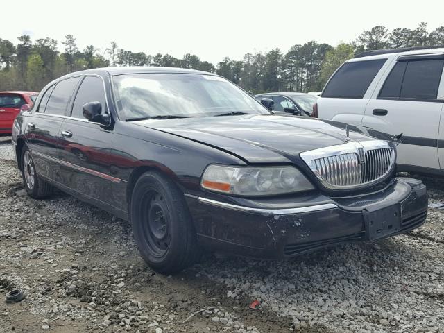 1LNHM84W27Y621574 - 2007 LINCOLN TOWN CAR E BLACK photo 1