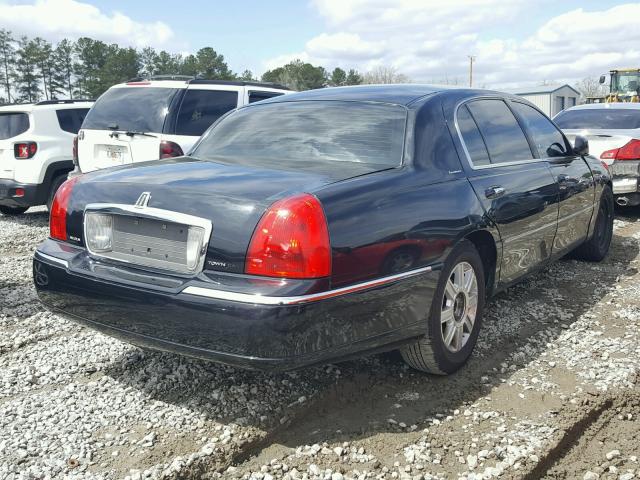 1LNHM84W27Y621574 - 2007 LINCOLN TOWN CAR E BLACK photo 4