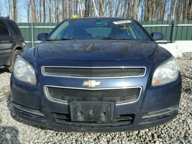 1G1ZJ577494192963 - 2009 CHEVROLET MALIBU 2LT BLUE photo 9