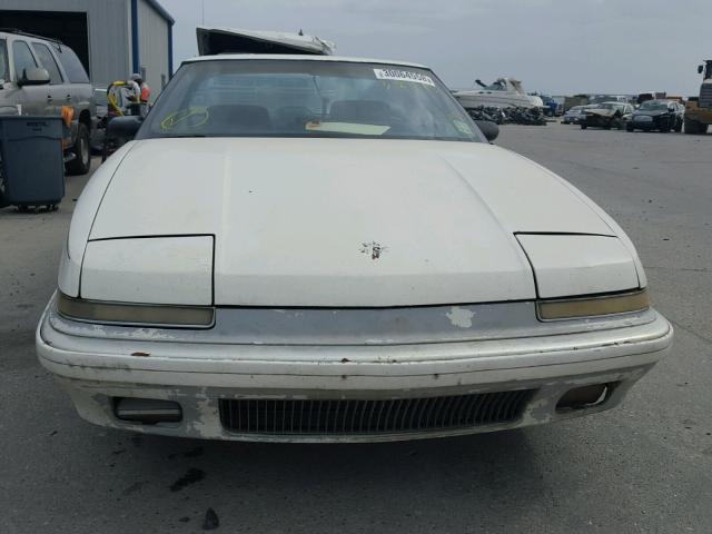 1G4EC11C3KB901247 - 1989 BUICK REATTA WHITE photo 9