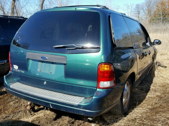 2FMZA51463BB15560 - 2003 FORD WINDSTAR L GREEN photo 4