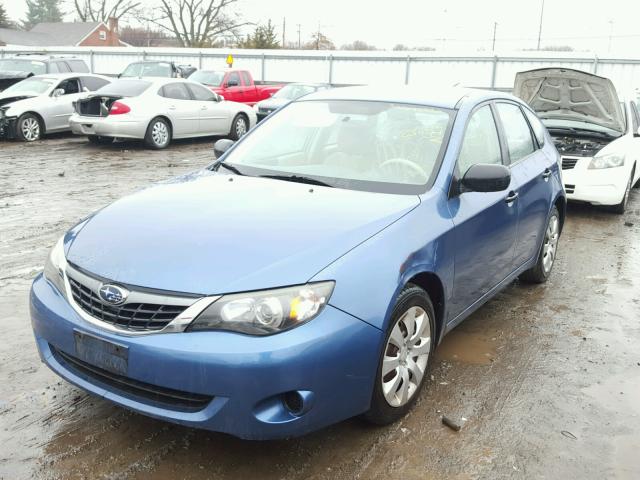 JF1GH61668G829726 - 2008 SUBARU IMPREZA 2. BLUE photo 2