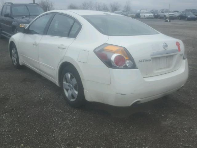 1N4AL21E17C152501 - 2007 NISSAN ALTIMA 2.5 WHITE photo 3