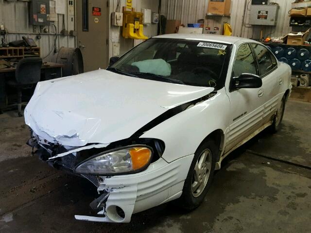 1G2NF52T6YC523370 - 2000 PONTIAC GRAND AM S 白色 照片 2