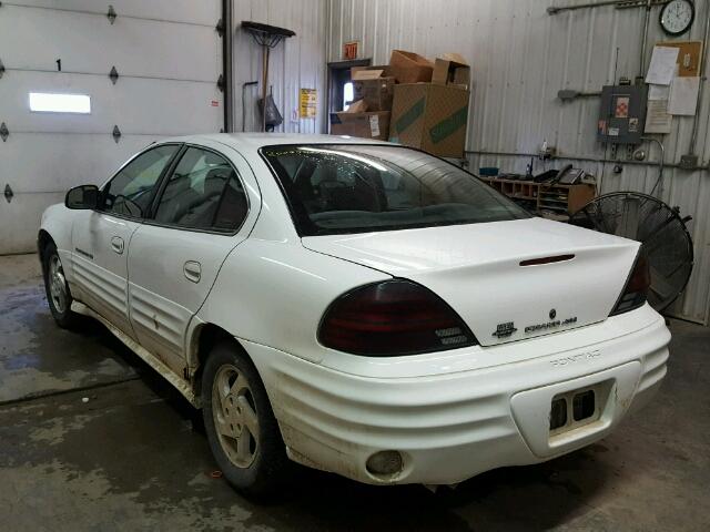 1G2NF52T6YC523370 - 2000 PONTIAC GRAND AM S 白色 照片 3