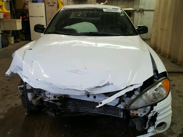 1G2NF52T6YC523370 - 2000 PONTIAC GRAND AM S 白色 照片 9