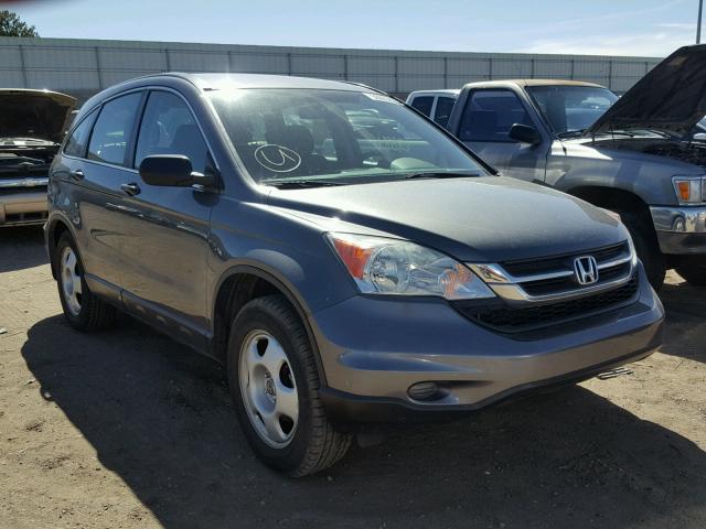 5J6RE3H33AL014476 - 2010 HONDA CR-V LX GRAY photo 1