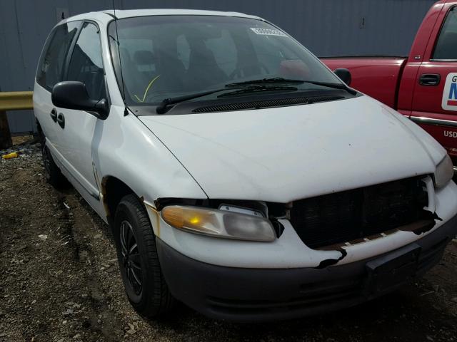 2P4FP25B7XR288249 - 1999 PLYMOUTH VOYAGER WHITE photo 1