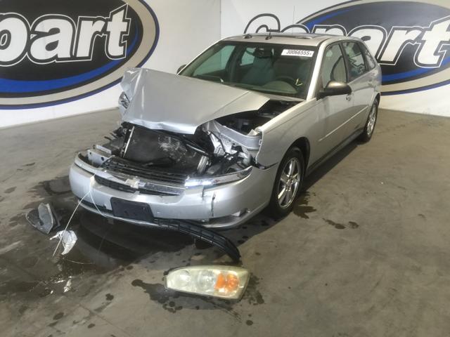 1G1ZT64824F241149 - 2004 CHEVROLET MALIBU MAX SILVER photo 2