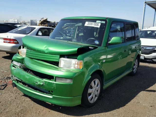 JTLKT324364068977 - 2006 TOYOTA SCION XB მწვანე ფოტო 2