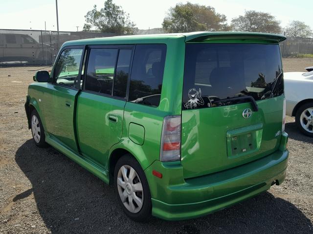 JTLKT324364068977 - 2006 TOYOTA SCION XB მწვანე ფოტო 3