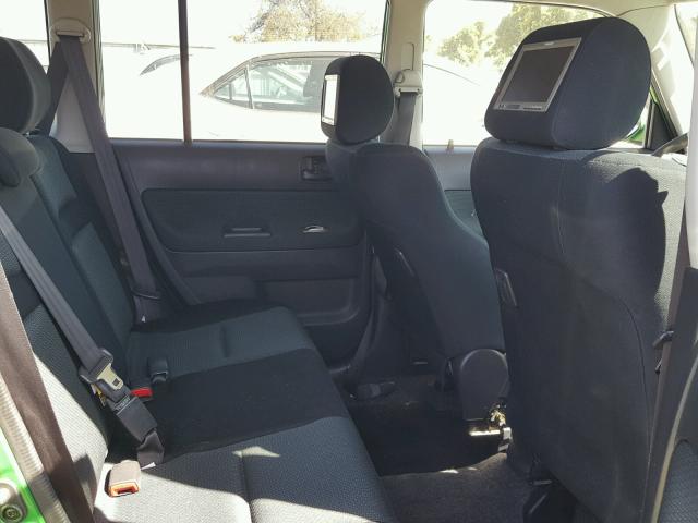 JTLKT324364068977 - 2006 TOYOTA SCION XB მწვანე ფოტო 6