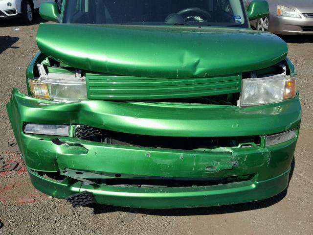 JTLKT324364068977 - 2006 TOYOTA SCION XB მწვანე ფოტო 7