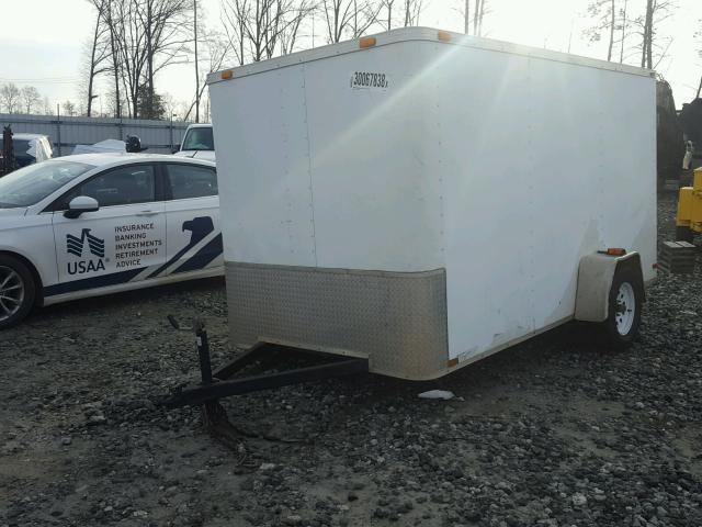 5YCBE1212DH009632 - 2013 CARGO TRAILER WHITE photo 2