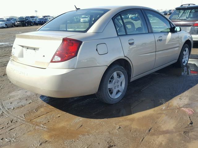 1G8AJ55F47Z136546 - 2007 SATURN ION LEVEL GOLD photo 4