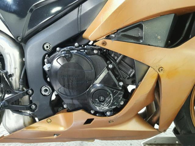 JH2PC40097M001641 - 2007 HONDA CBR600 RR BROWN photo 12