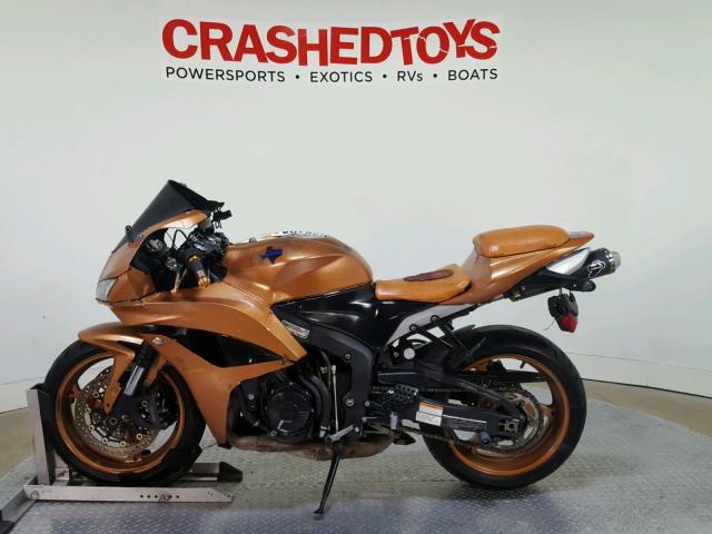 JH2PC40097M001641 - 2007 HONDA CBR600 RR BROWN photo 5